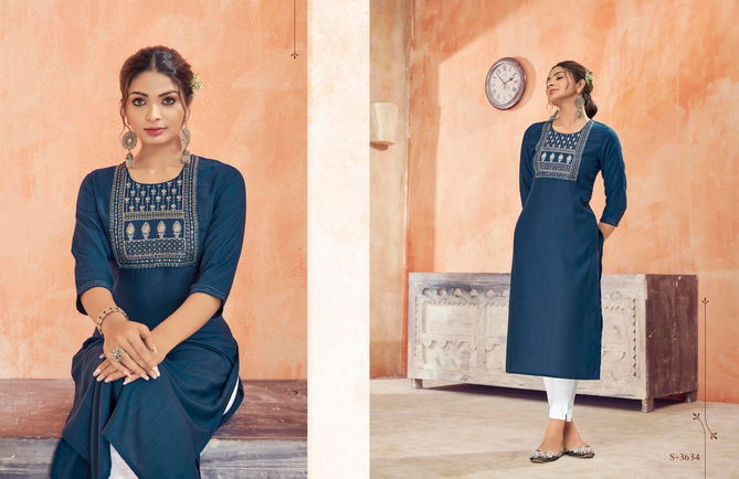 Vidhi Fancy Wear Wholesale Designer Kurti Catalog